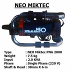 ELECTRIC CONCRETE VIBRATOR NEO MIKTEC PNA 2000 1